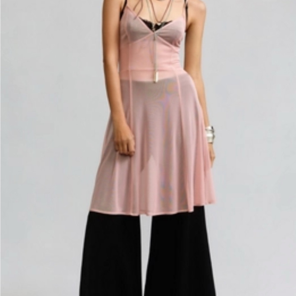 MAEVE Elegant Pink and Black Jumpsuit